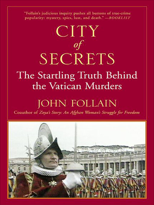 Title details for City of Secrets by John Follain - Wait list